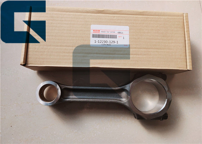 6BG1 Connecting Rod 1-12230-129-1 Con Rod Bearing 1-12230129-1 For Excavator