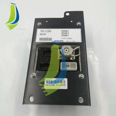 7835-12-3006 Monitor Display Panel For PC200-7 Excavator Parts