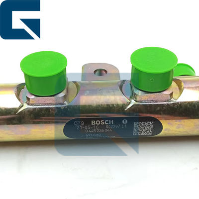 0445226044 4938282 For Engine 6D107 Fuel Rail PC200-8 Common Rail
