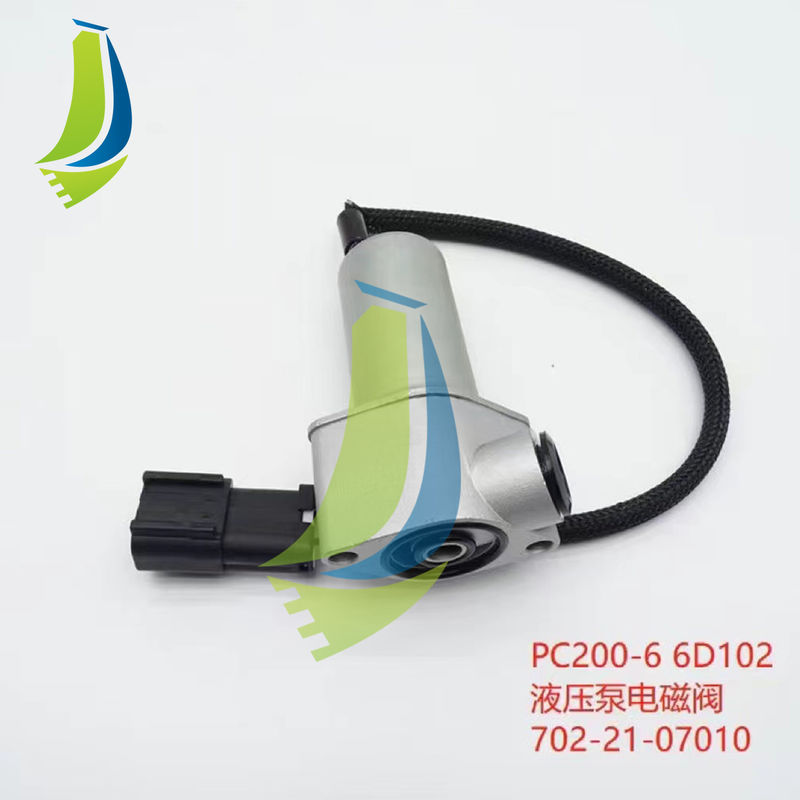 702-21-07010 Solenoid Valve For PC200-6 Excavator Spare Parts